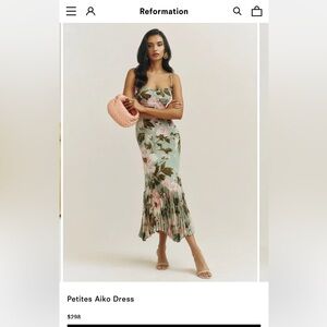 Reformation Aiko Dress in Fauna